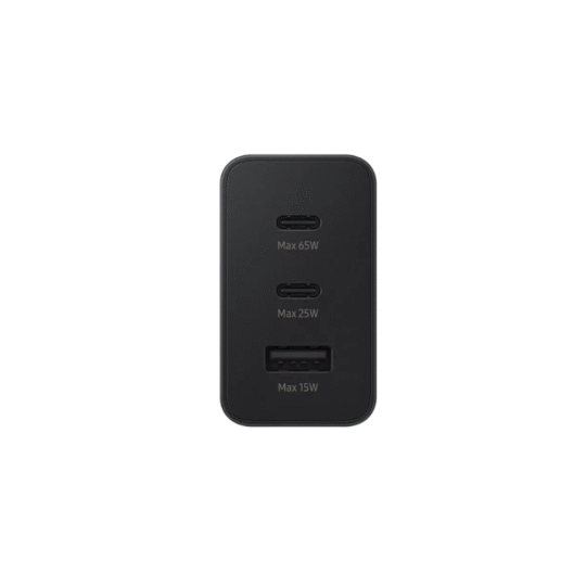 Samsung 65W Trio Adapter – Charge 3 Devices at Once