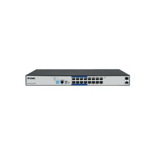D-Link DGS-F1210-18PS 16-Port PoE+ Smart Switch + 2 SFP