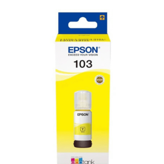 Epson 103 Yellow Ink 65ml | C13T00S44A for L Series Printers