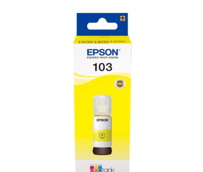 Epson 103 Yellow Ink 65ml | C13T00S44A for L Series Printers