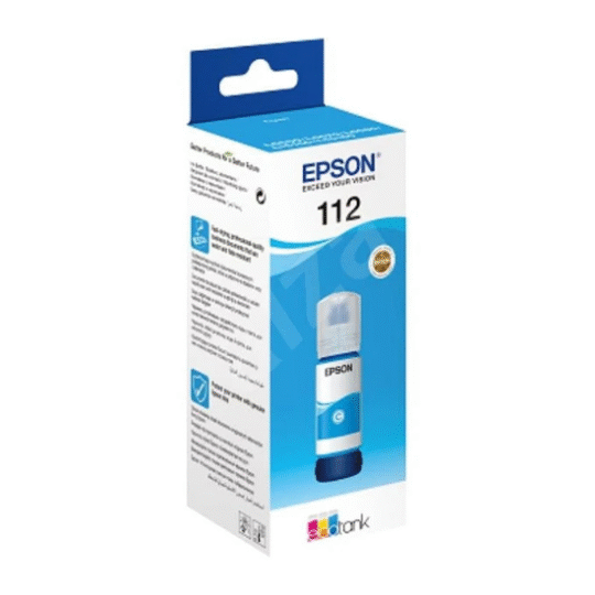 Epson 112 Cyan Ink 70ml | C13T06C24A for L Series Printers