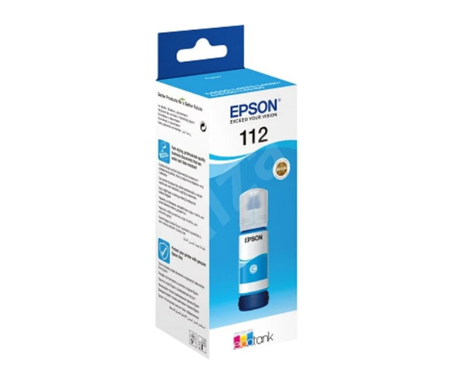 Epson 112 Cyan Ink 70ml | C13T06C24A for L Series Printers