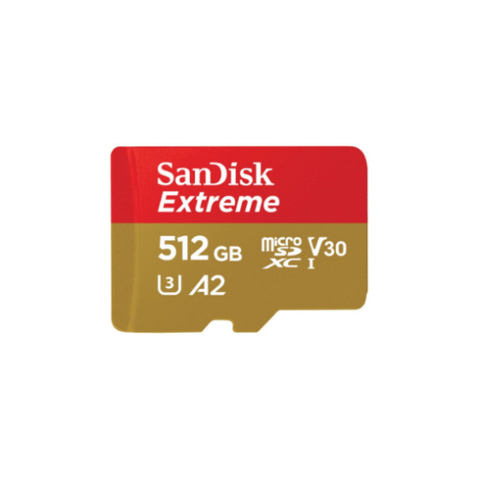 SanDisk Extreme PRO microSDXC™ UHS-I CARD Up to 200MB/s - 512GB