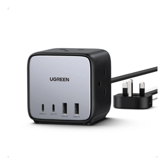 UGREEN DigiNest Cube 65W Power Strip UK 1.8m – CD268