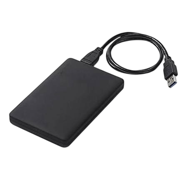 External Hard Drive Casing for HDD and SSD storage