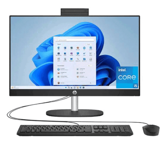 HP 23.8 Inch Intel Core Ultra 5 8GB RAM 512GB SSD desktop