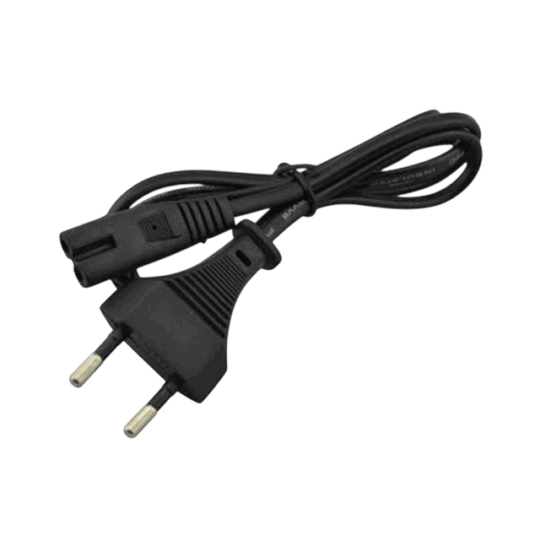 Two Pin Power Cable for laptop chargers and electronics